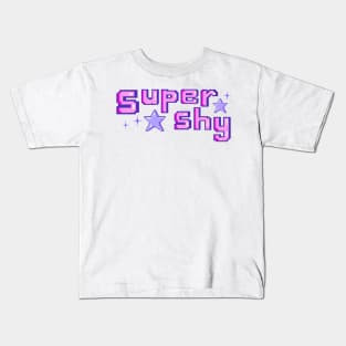 Super shy - New Jeans Kids T-Shirt